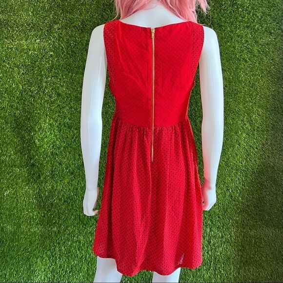 Marilyn Monroe Polka Dot Fit Flare Dress - Picture 3 of 5